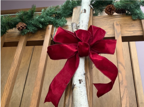 Author's handcrafted bow.